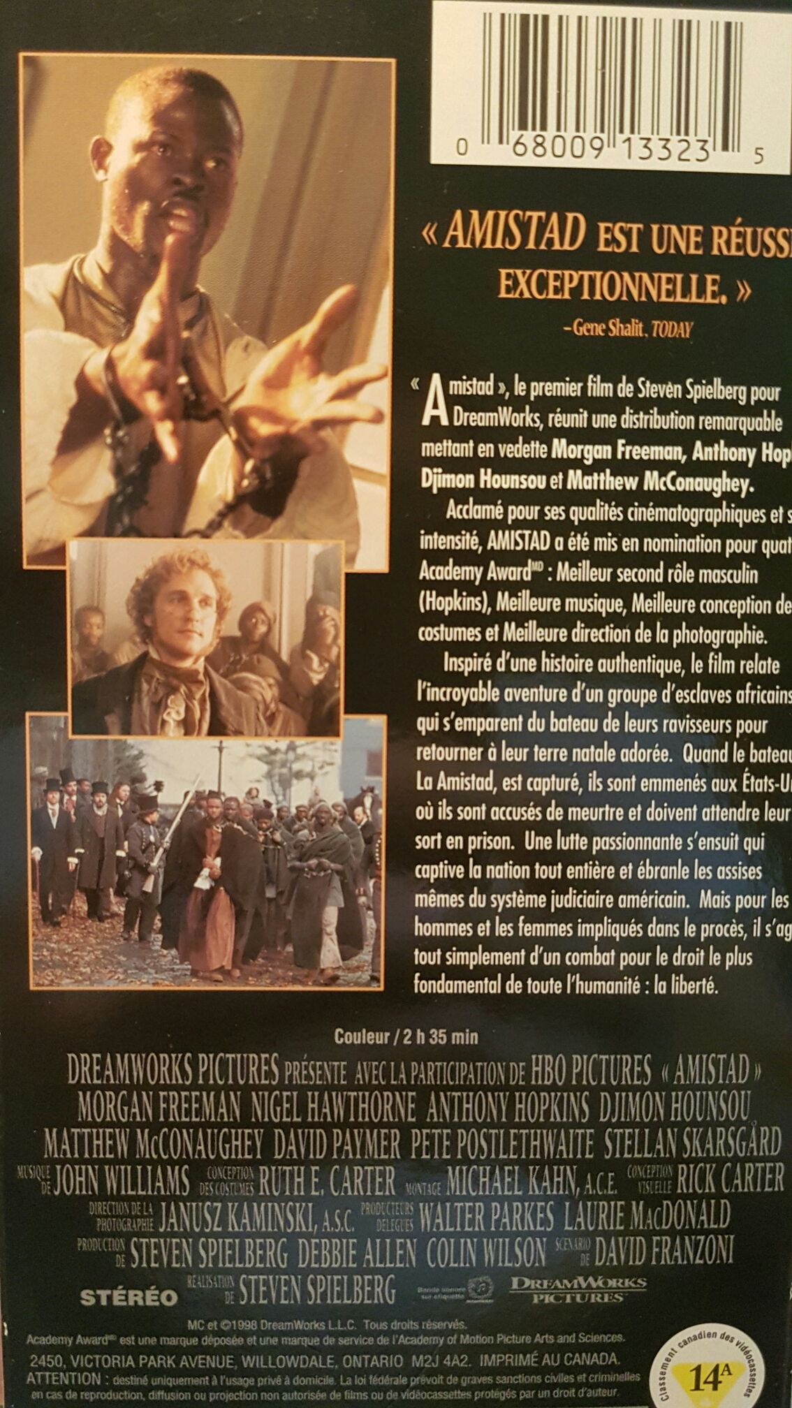 Amistad Video CD movie collectible [Barcode 7501925404315] - Main Image 2