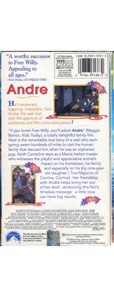 Andre VHS movie collectible - Main Image 2