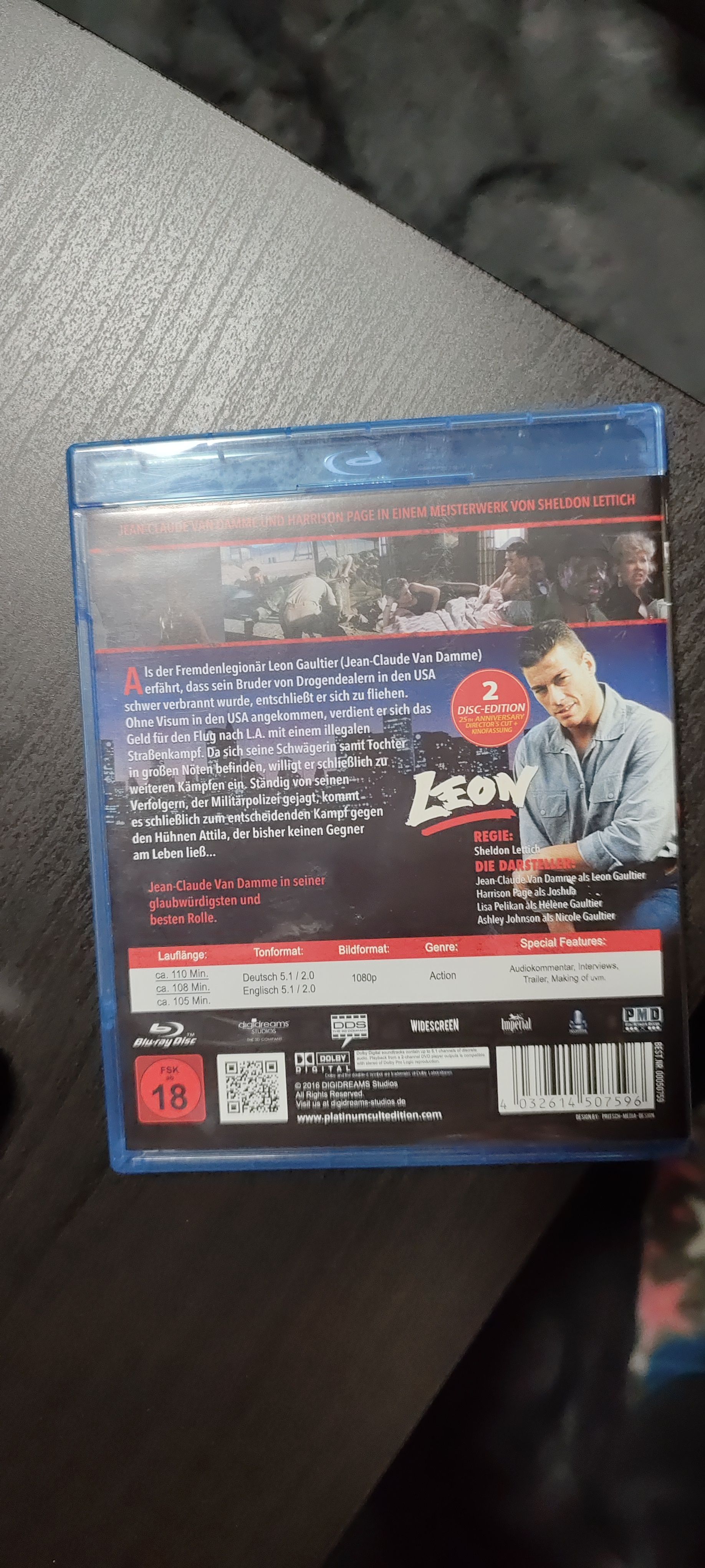 Leon Blu-ray movie collectible [Barcode 4032614507596] - Main Image 2