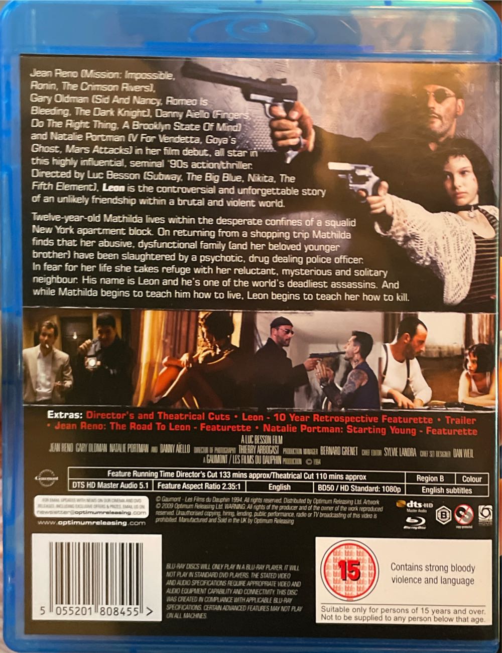 Leon Blu-ray movie collectible [Barcode 5055201808455] - Main Image 3