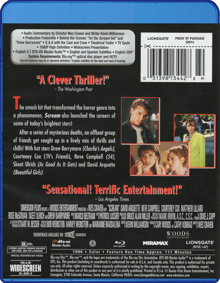 Frissons 1 Blu-ray movie collectible [Barcode 4006680052045] - Main Image 2