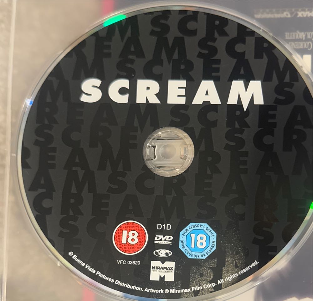 Scream (1) DVD movie collectible [Barcode 7321901345582] - Main Image 3
