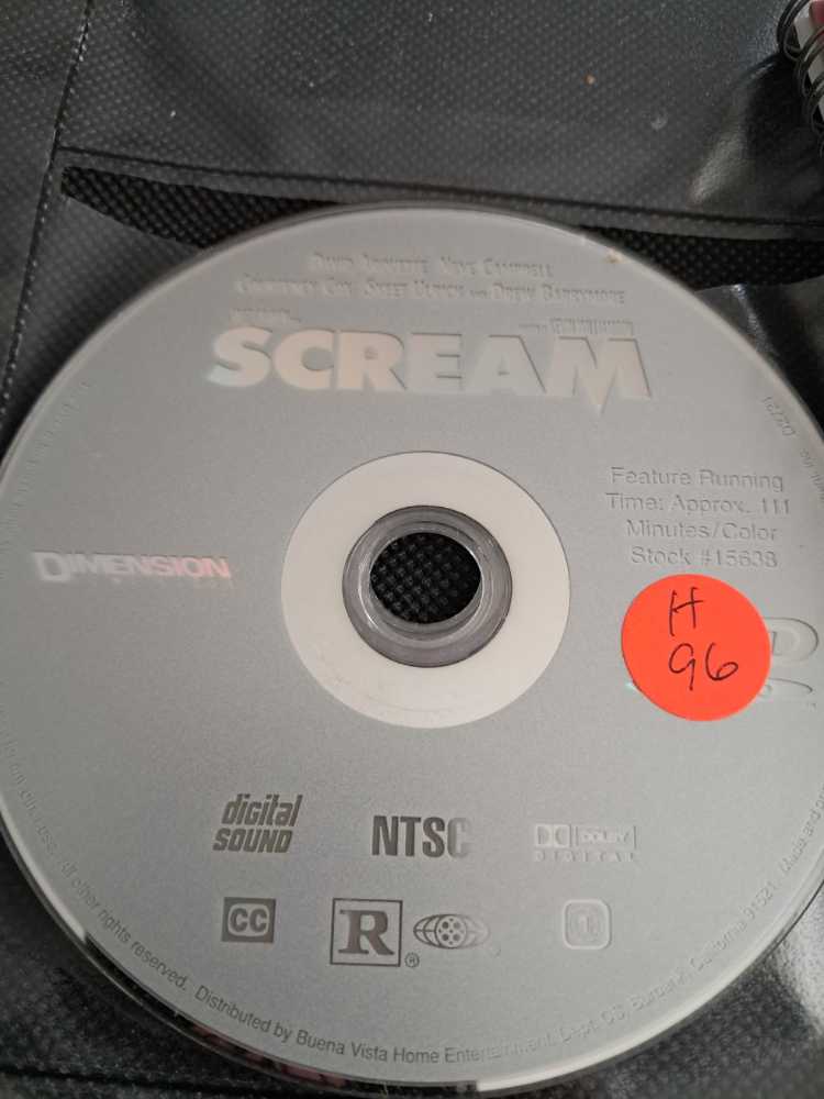 Scream DVD movie collectible [Barcode 8713045219727] - Main Image 3