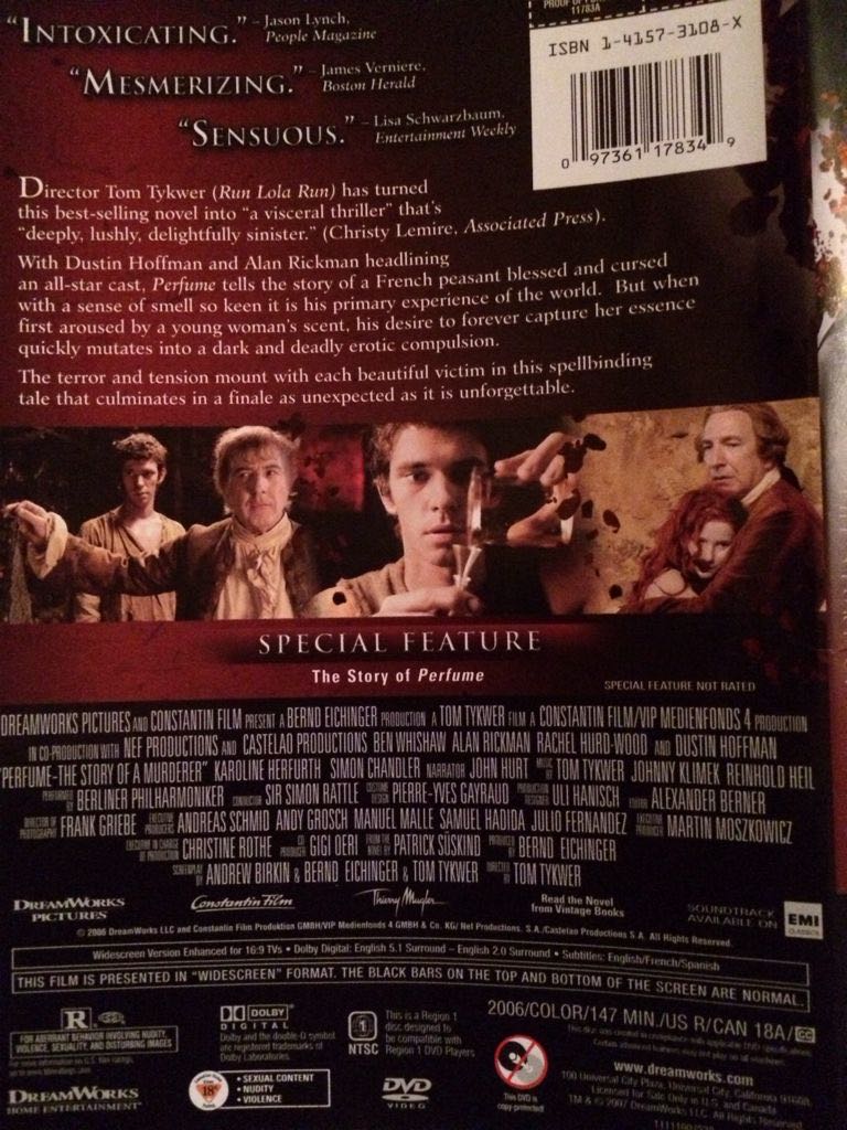 Perfume: The Story of a Murderer DVD movie collectible [Barcode 4713841212346] - Main Image 2