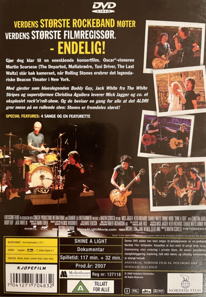 Shine a Light (Digital) Digital Copy movie collectible [Barcode 7041271704832] - Main Image 2