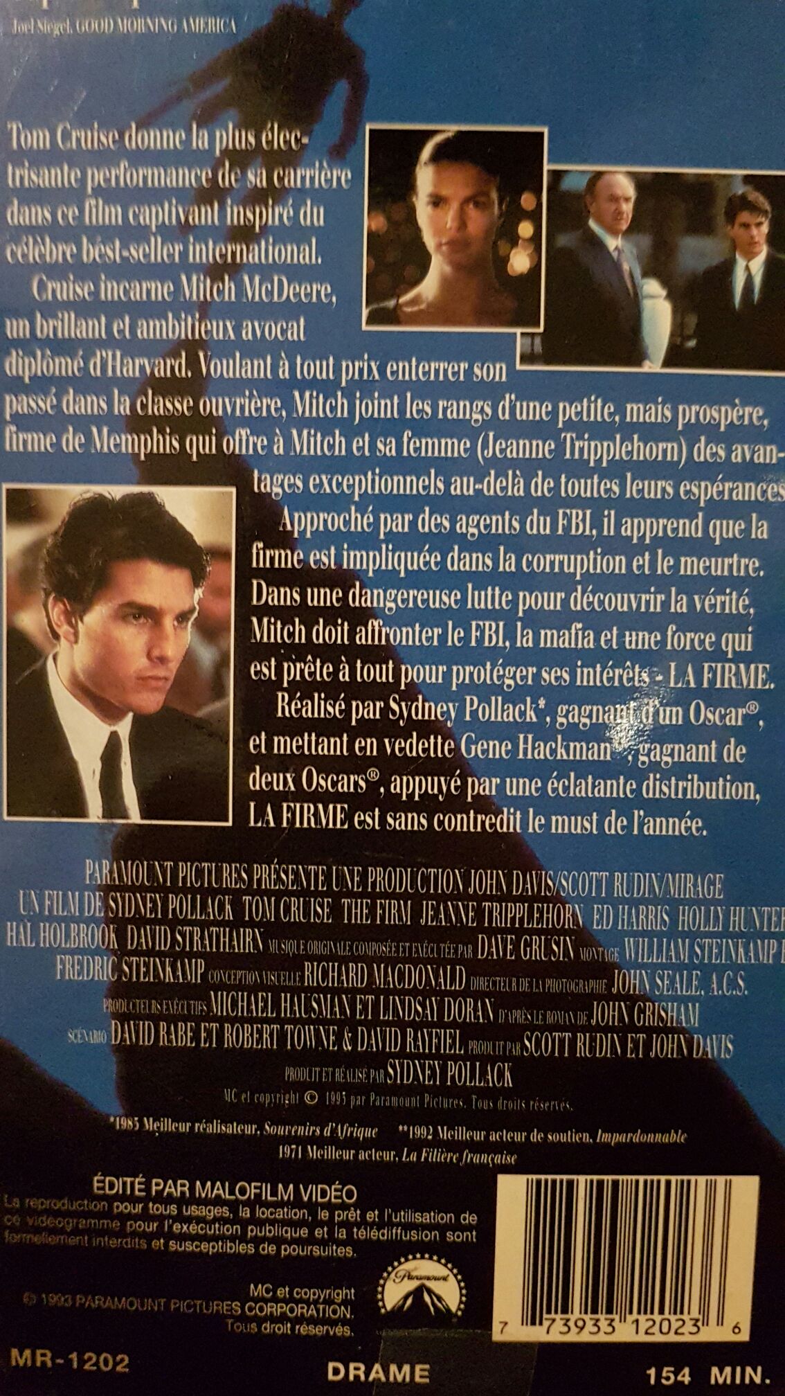 The Firm Video CD movie collectible [Barcode 5014437281920] - Main Image 2