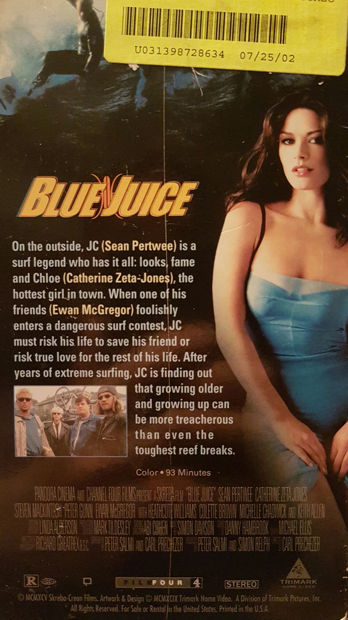 Blue Juice DVD movie collectible [Barcode 031398728924] - Main Image 2