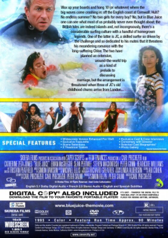 Blue Juice DVD movie collectible [Barcode 6867449001692] - Main Image 2