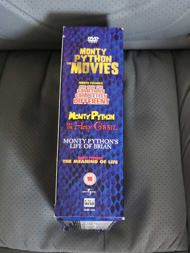 Monty Python The Movies DVD movie collectible [Barcode 5035822109315] - Main Image 3