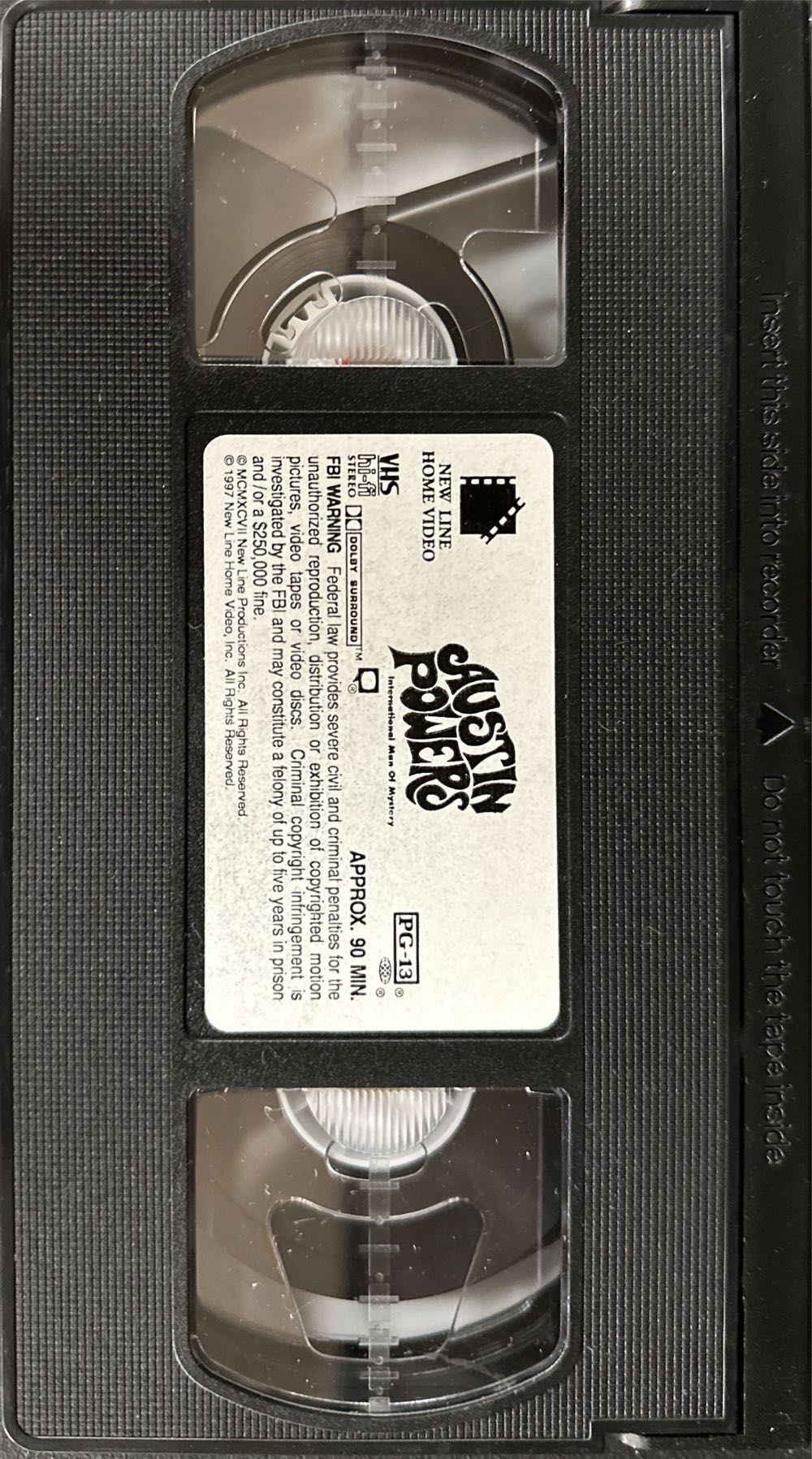 Austin Powers 1: International Man Of Mystery VHS movie collectible [Barcode 794043457739] - Main Image 4