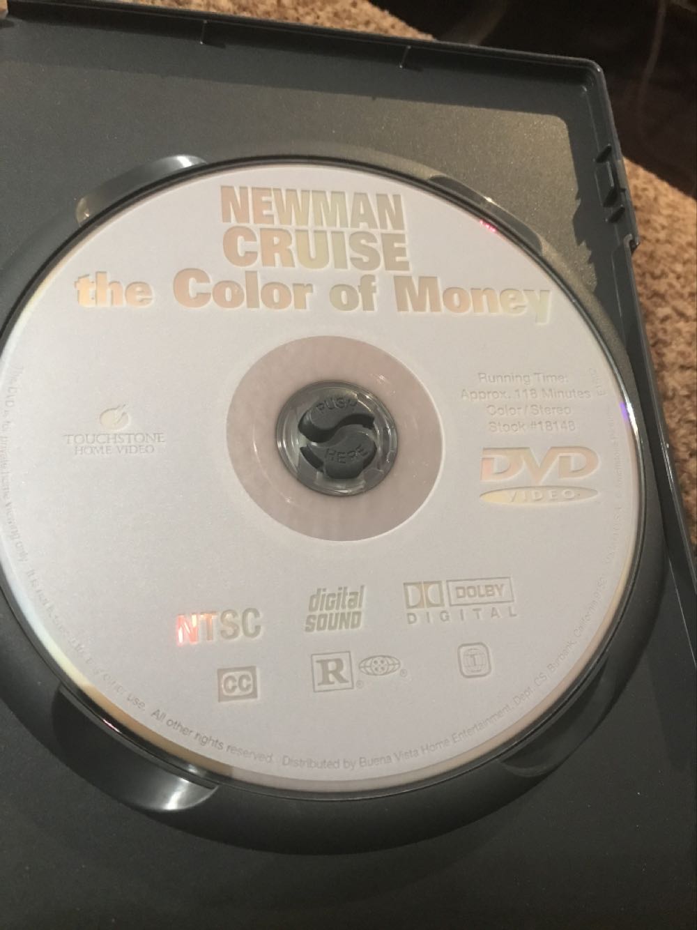 The Color Of Money DVD movie collectible [Barcode 717951004277] - Main Image 4