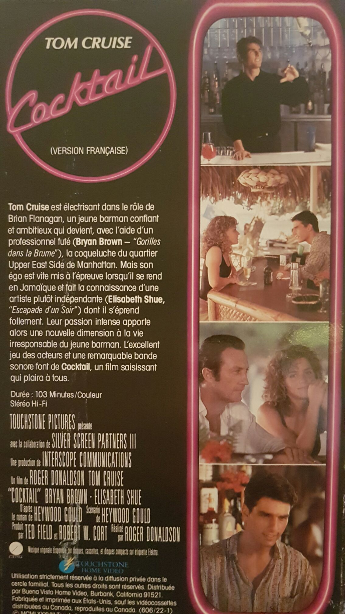 Cocktail VHS movie collectible [Barcode 5017184060626] - Main Image 2