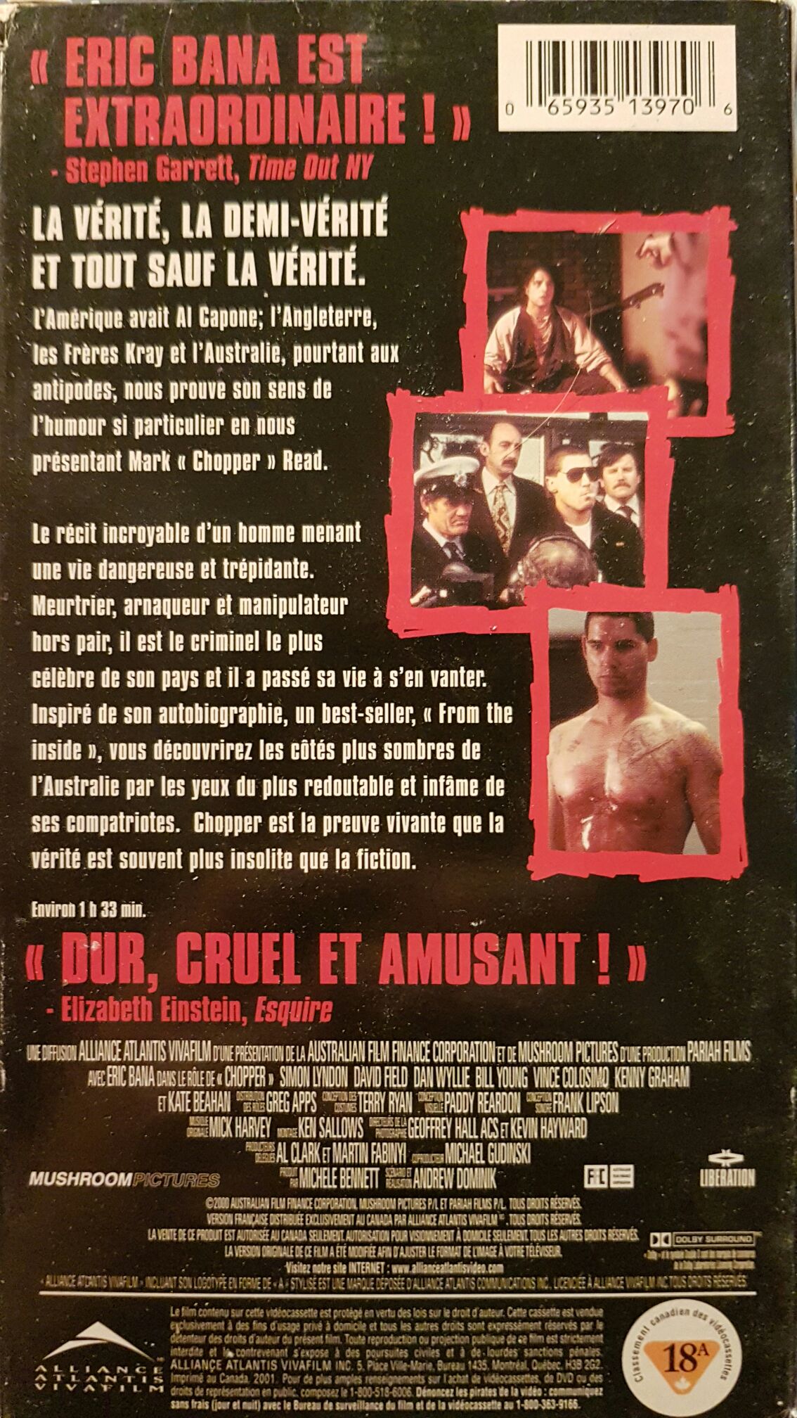 Chopper Video CD movie collectible [Barcode 828765268493] - Main Image 2