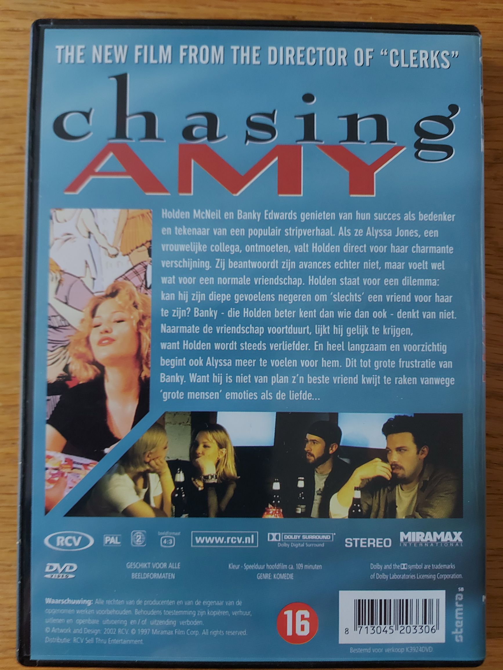 Chasing Amy DVD movie collectible [Barcode 8713045203306] - Main Image 2