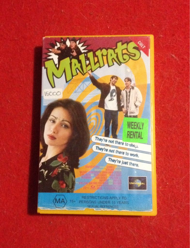 Mallrats VHS movie collectible [Barcode 5014437195616] - Main Image 2