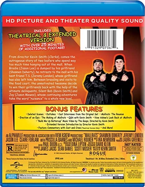 Mallrats Blu-ray movie collectible [Barcode 5050582893175] - Main Image 3