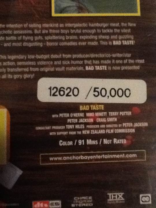 Bad Taste (Lenticular Fold Out Case W/Booklet In Clear Slip Cover) DVD movie collectible [Barcode 013131165791] - Main Image 2