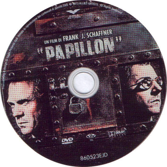 Papillon DVD movie collectible [Barcode 4030521100497] - Main Image 2