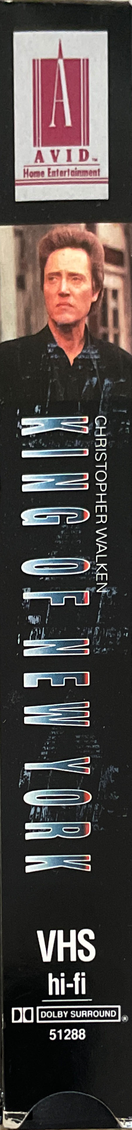 King of New York VHS movie collectible [Barcode 012235128831] - Main Image 3