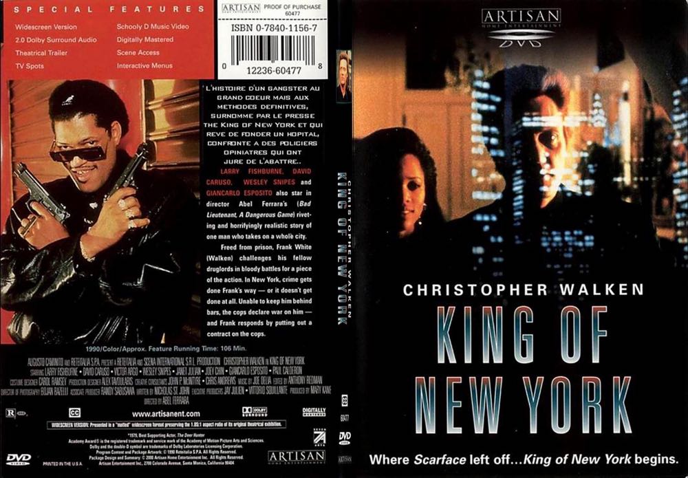 King of New York DVD movie collectible [Barcode 122361420898] - Main Image 2