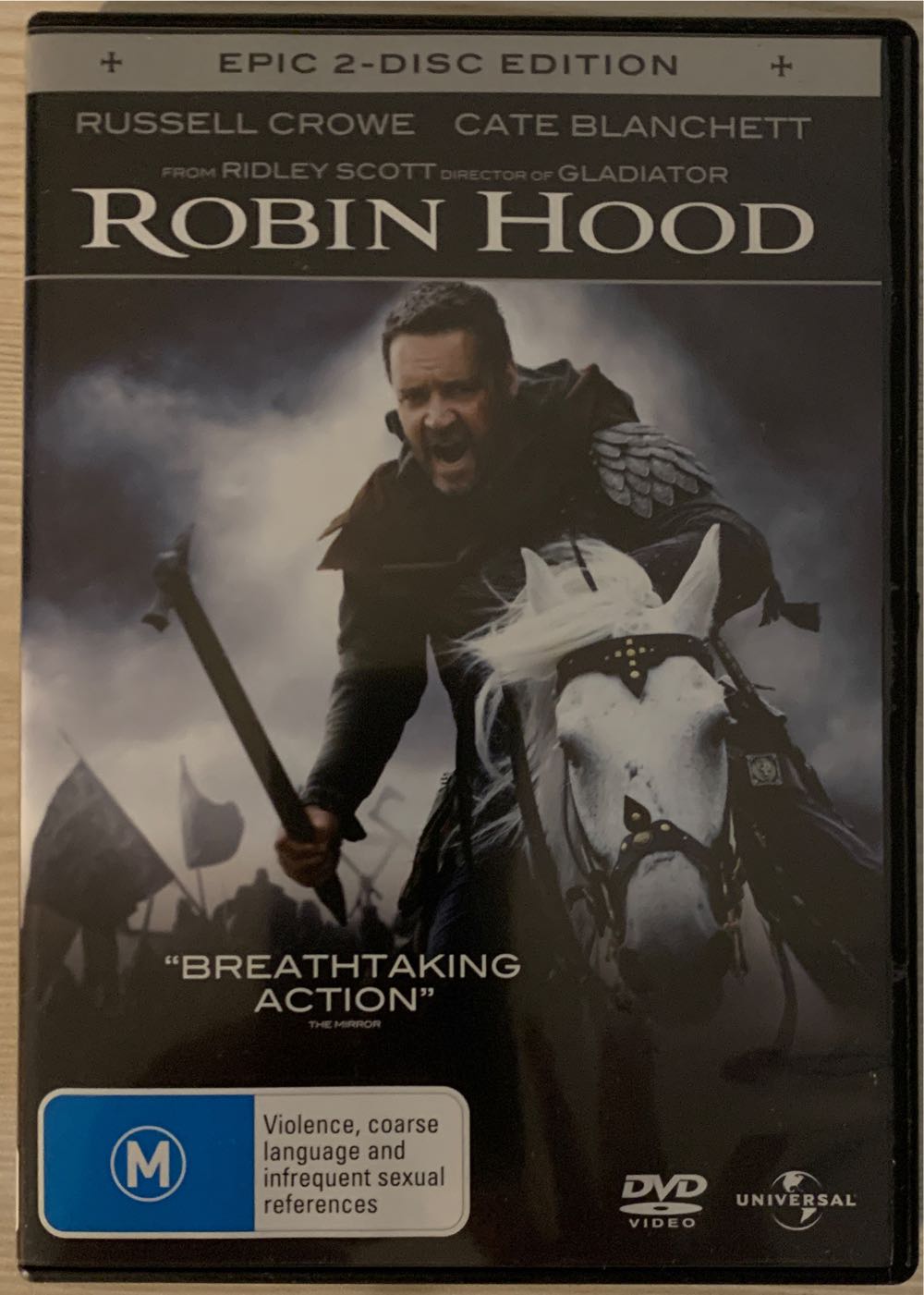 Robin Hood DVD movie collectible [Barcode 5050582790306] - Main Image 2