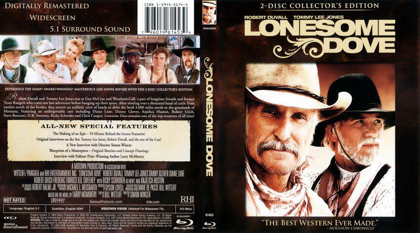 Lonesome Dove DVD movie collectible [Barcode 796019811972] - Main Image 2