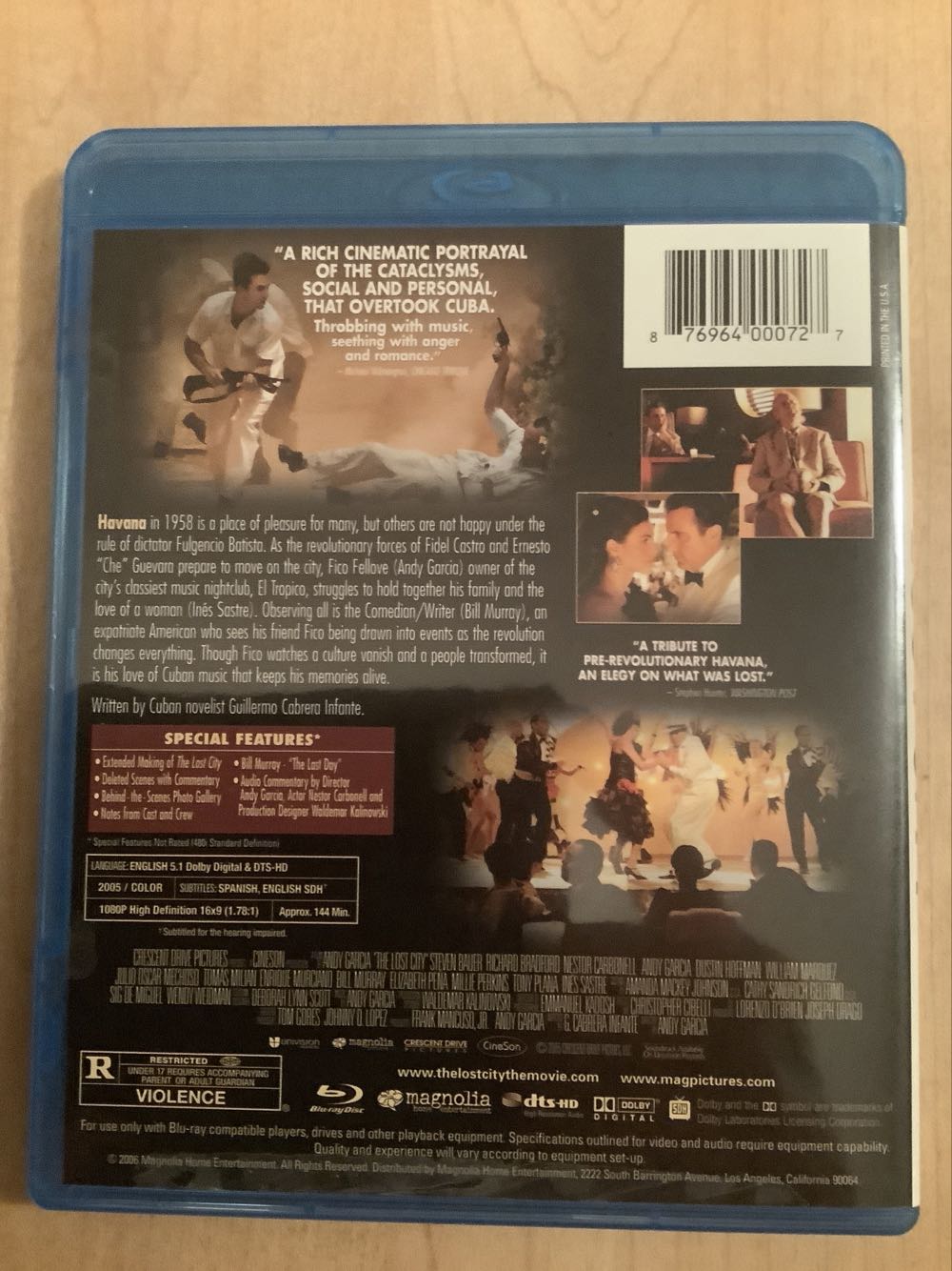 Lost City, The Blu-ray movie collectible [Barcode 876964000727] - Main Image 2