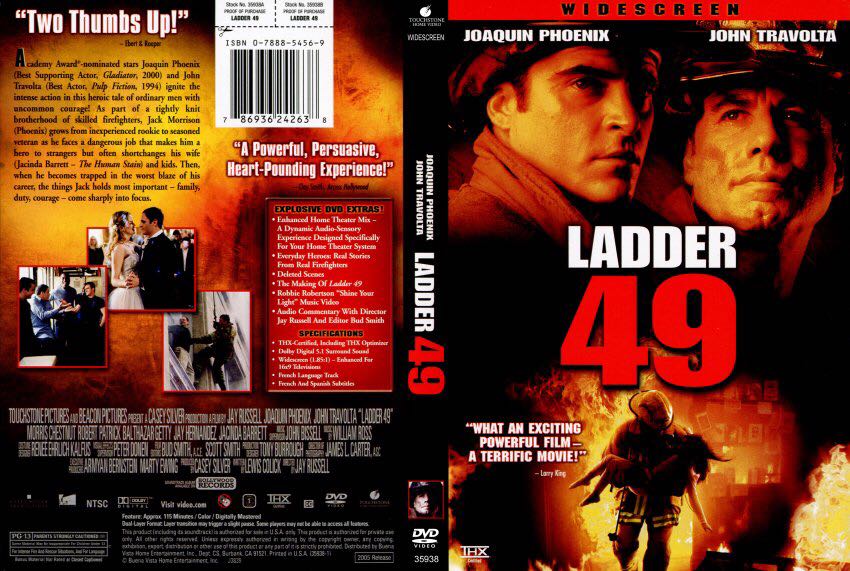 Ladder 49 DVD movie collectible [Barcode 786936243284] - Main Image 2