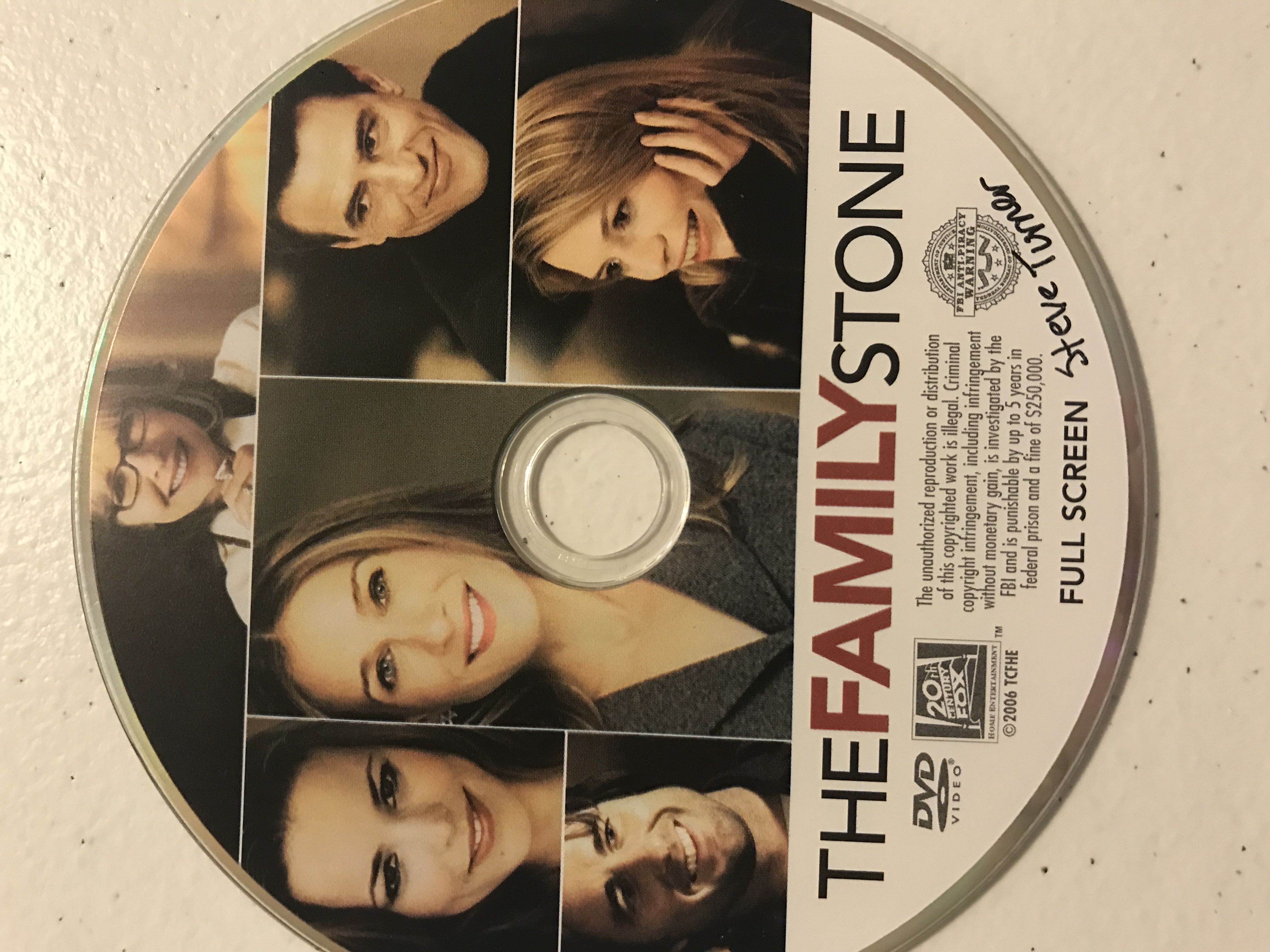 The Family Stone DVD movie collectible [Barcode 024543234142] - Main Image 3