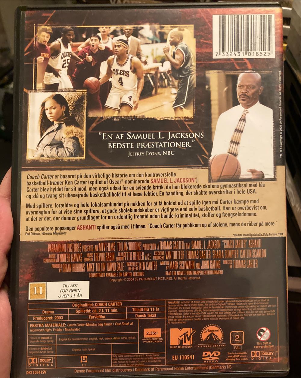 Coach Carter DVD movie collectible [Barcode 7332431018525] - Main Image 2