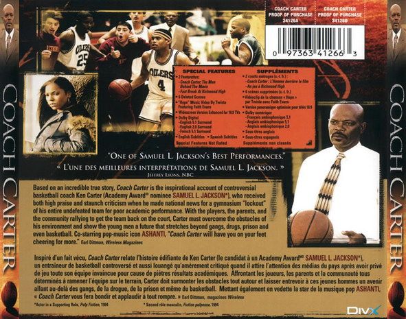 Coach Carter DVD movie collectible - Main Image 2