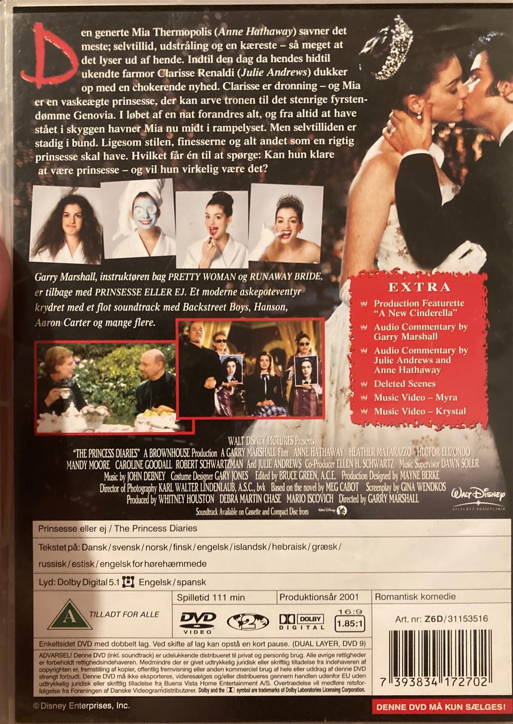 Prinsesse Eller Ej DVD movie collectible [Barcode 7393834172702] - Main Image 2