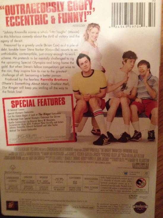 Ringer, The  DVD movie collectible [Barcode 024543597049] - Main Image 2