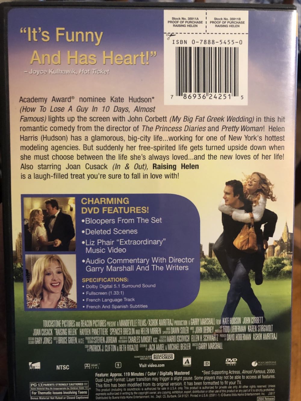 Raising Helen DVD movie collectible [Barcode 786936242515] - Main Image 3