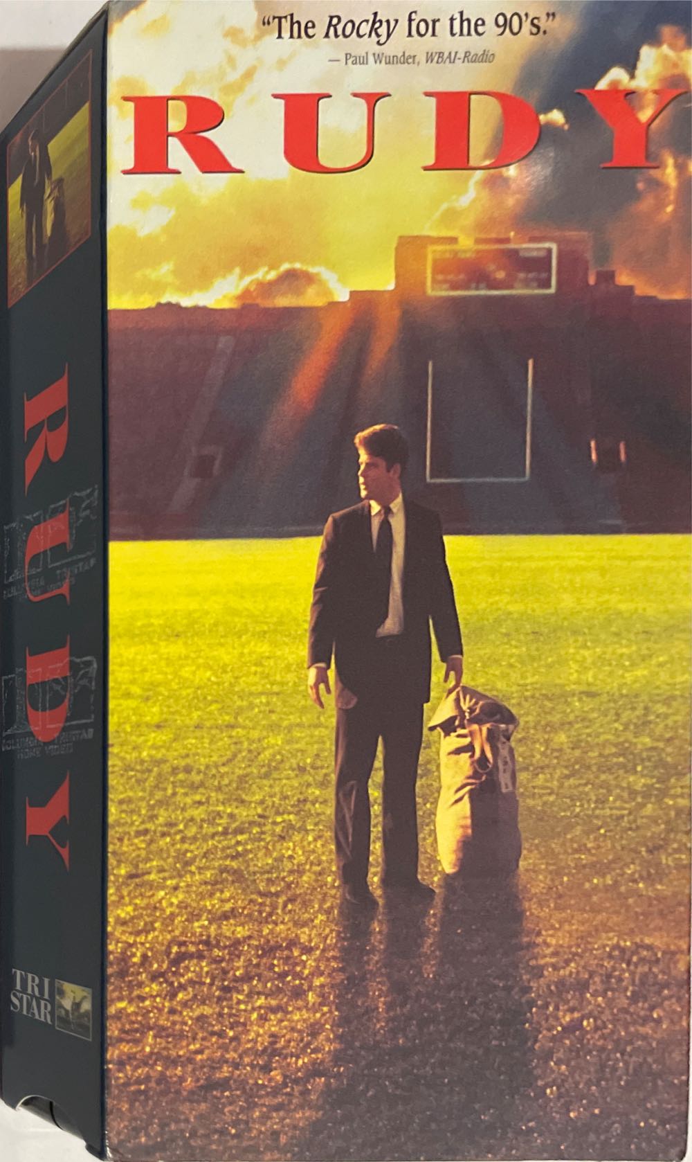 Rudy VHS movie collectible [Barcode 043396537231] - Main Image 3