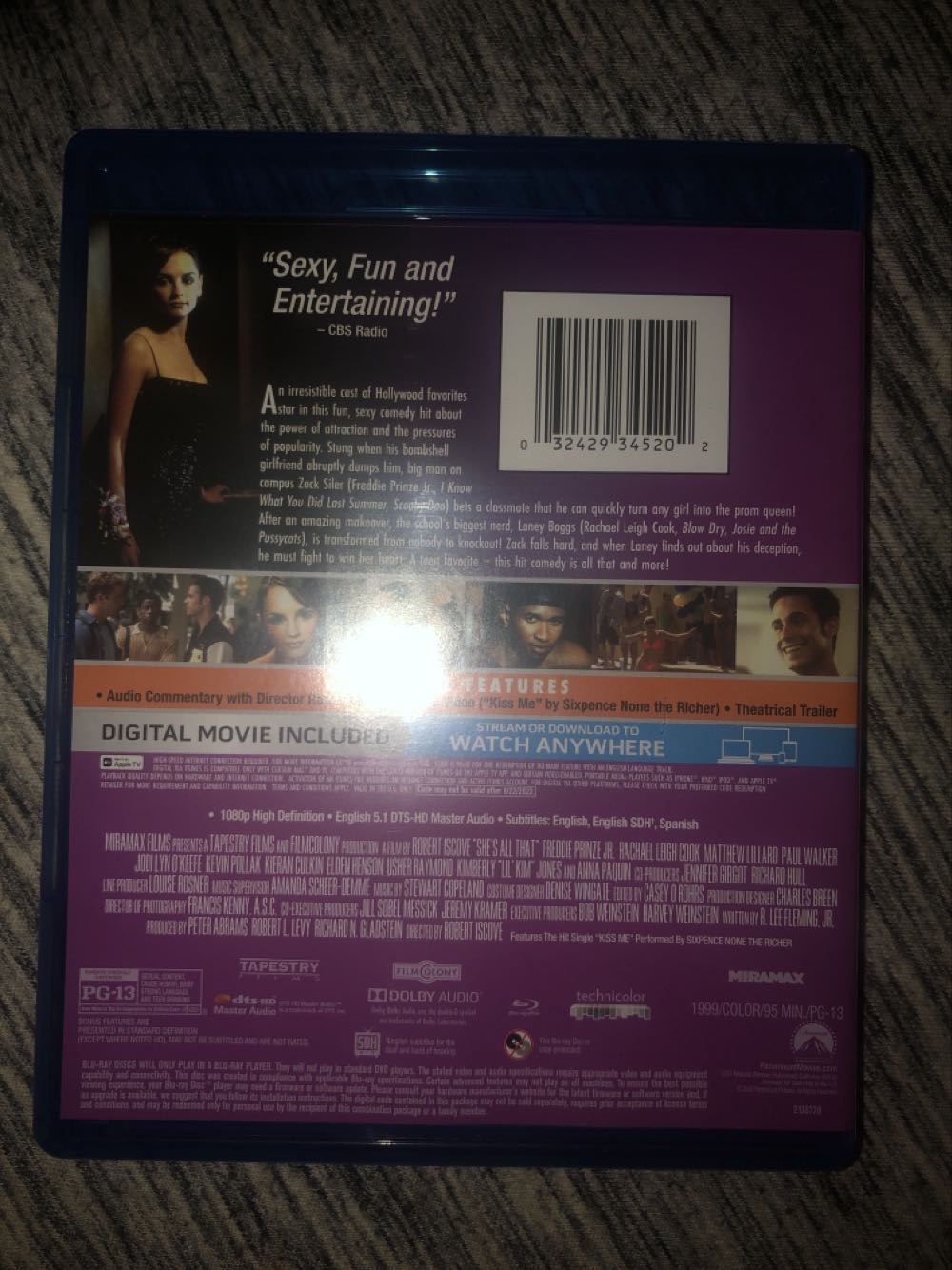 Shes All That Fandango at Home movie collectible [Barcode 8693610078] - Main Image 2