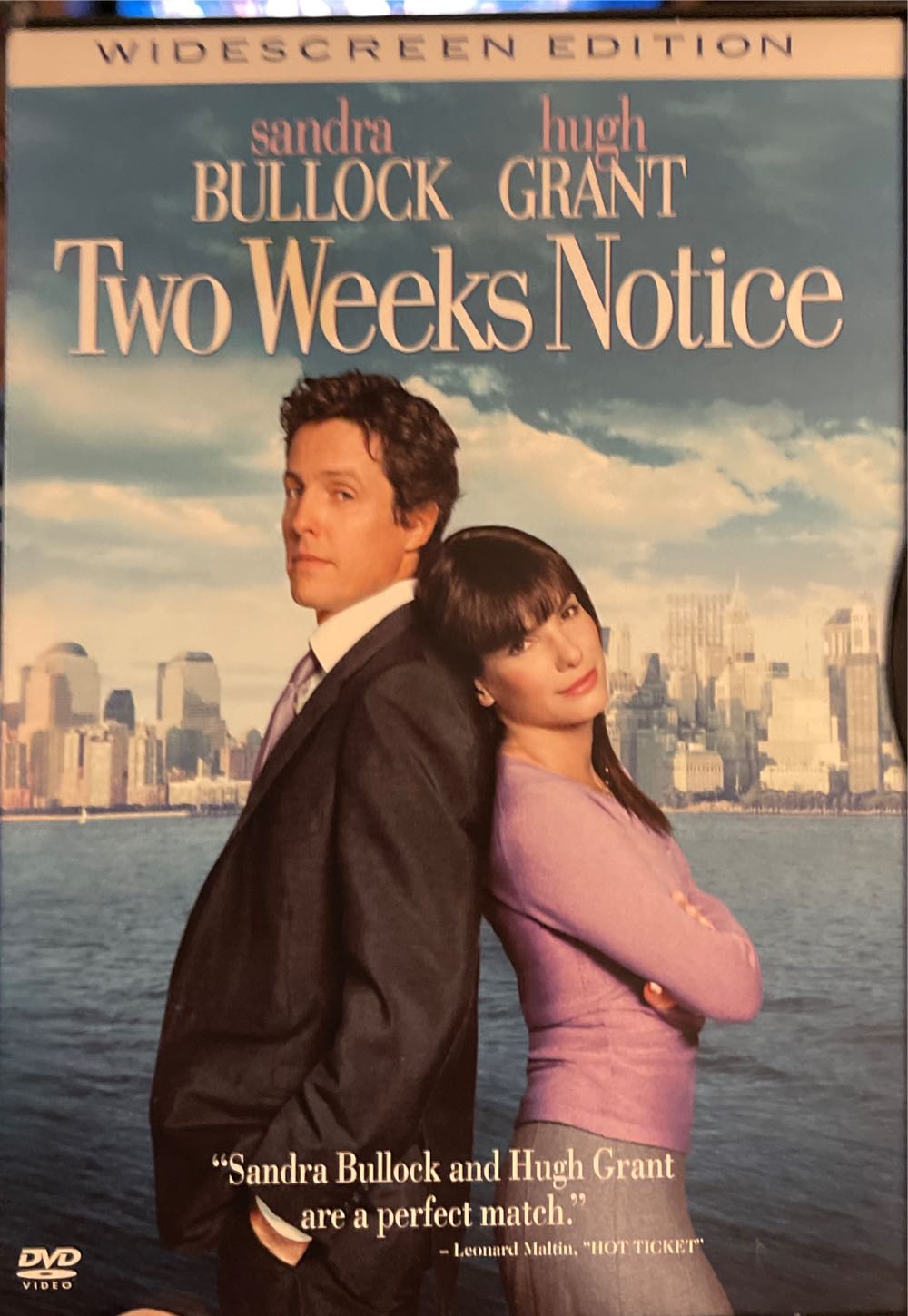 Two Weeks Notice DVD movie collectible [Barcode 08539234182] - Main Image 3