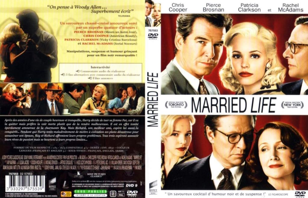 Married Life DVD movie collectible [Barcode 043396258112] - Main Image 2