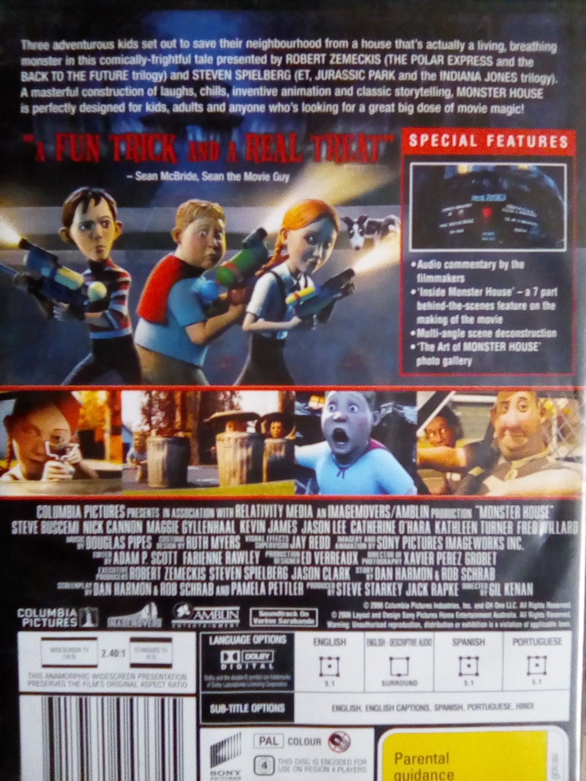 Monster House DVD movie collectible [Barcode 9317731043345] - Main Image 2