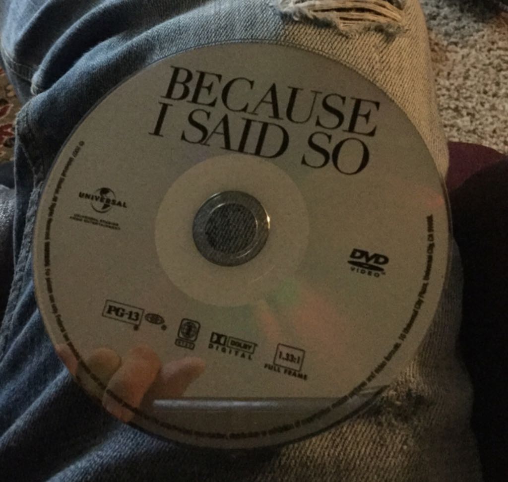 Because I Said So DVD movie collectible - Main Image 1