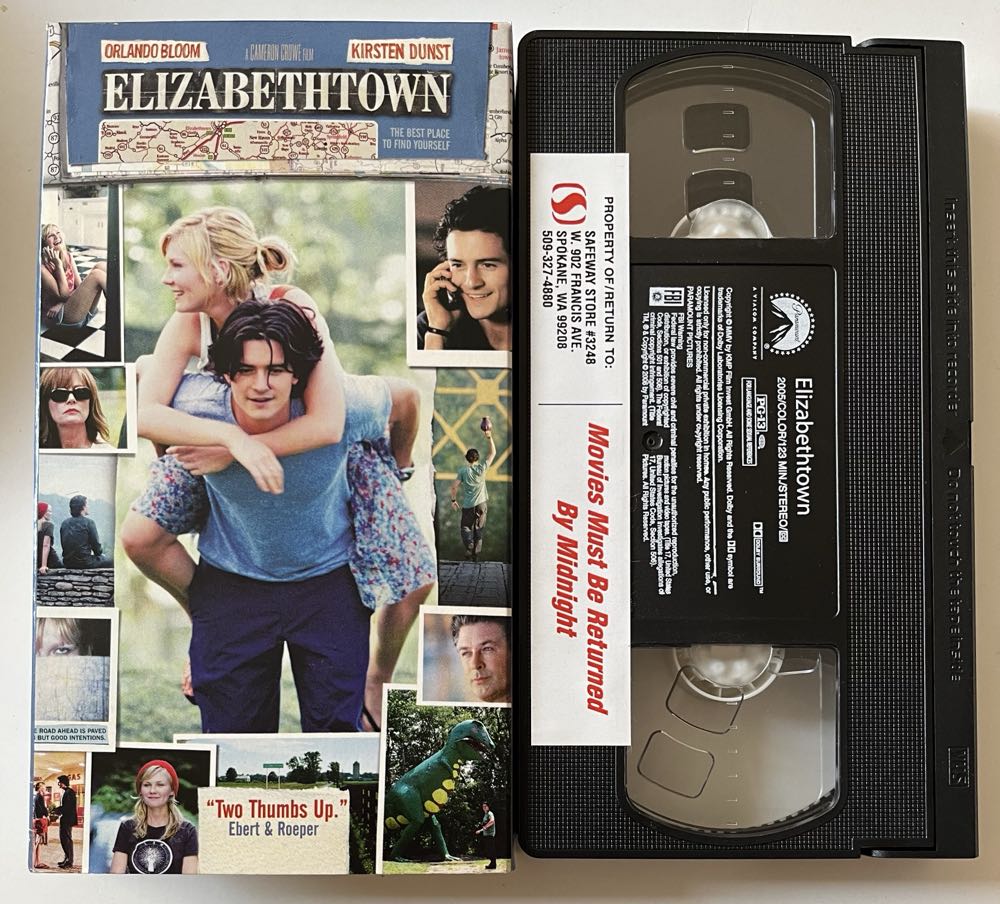 Elizabethtown VHS movie collectible [Barcode 097363433637] - Main Image 2