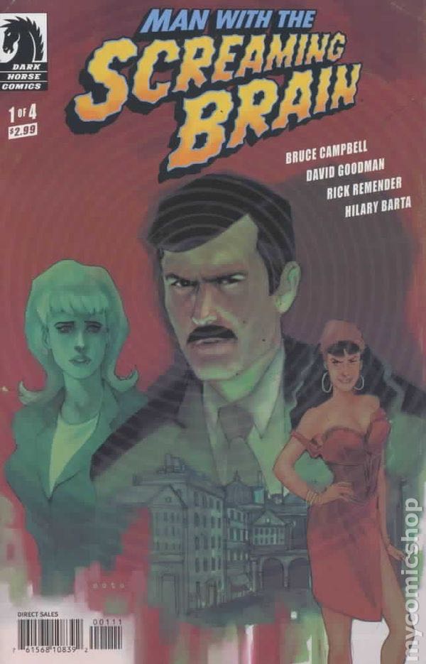 Man With the Screaming Brain DVD movie collectible [Barcode 013131413496] - Main Image 4