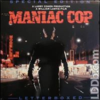 Maniac Cop Laser Disc movie collectible [Barcode 790594342562] - Main Image 1