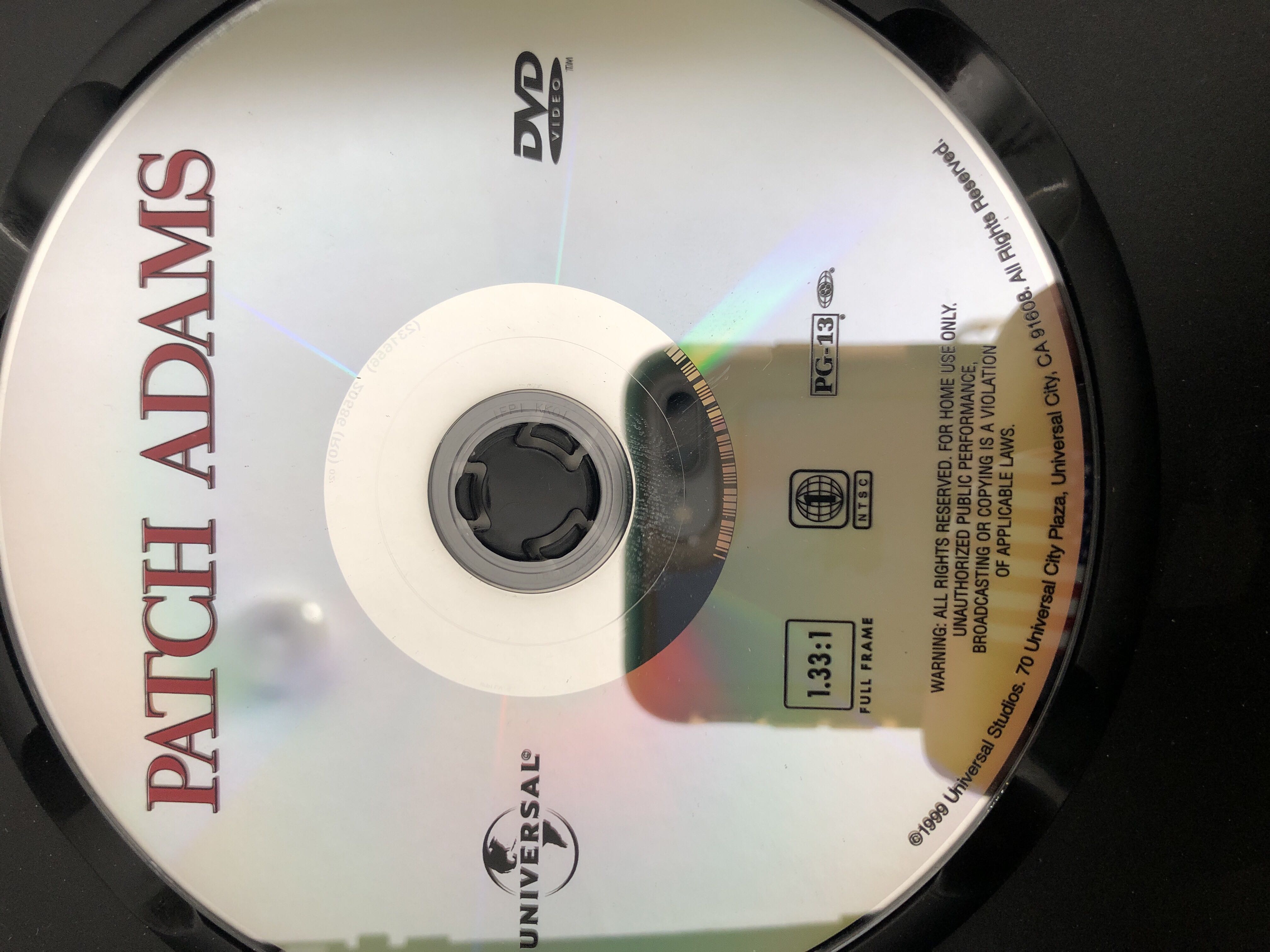 Patch Adams DVD movie collectible [Barcode 025192058622] - Main Image 3