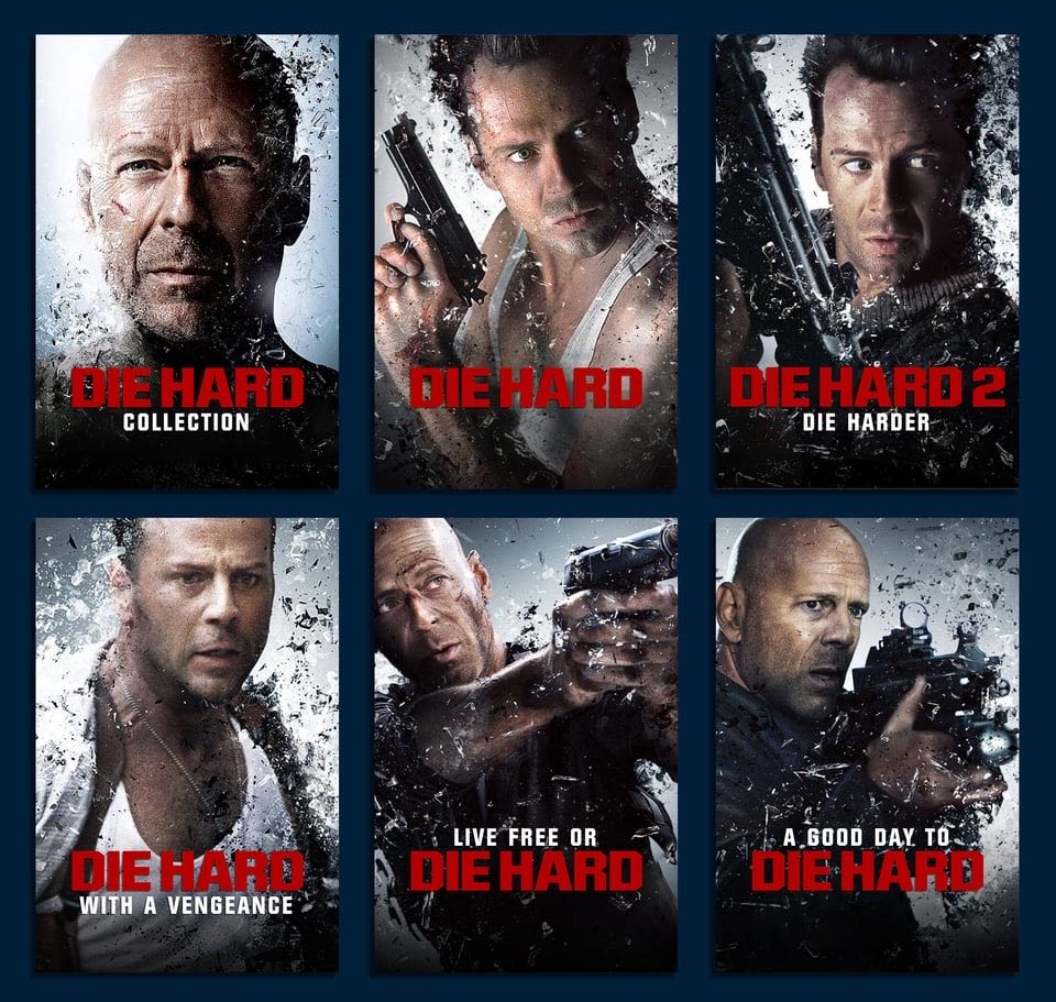 Die Hard Collection 5 Movie Collection  Digital Copy movie collectible [Barcode 24543012610] - Main Image 2