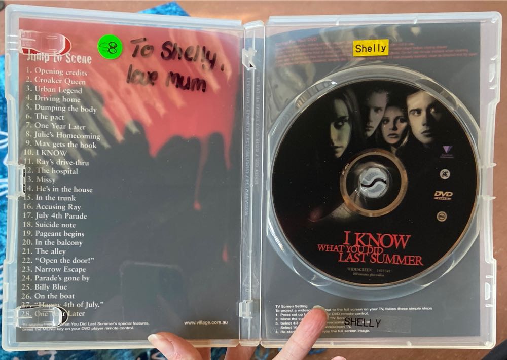I Know What You Did Last Summer DVD movie collectible [Barcode 9398710153491] - Main Image 4