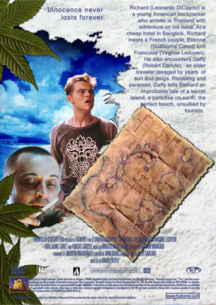 The Beach DVD movie collectible [Barcode 024543001782] - Main Image 2
