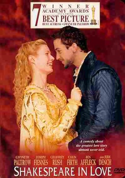 Shakespeare in Love DVD movie collectible [Barcode 5050582074086] - Main Image 1