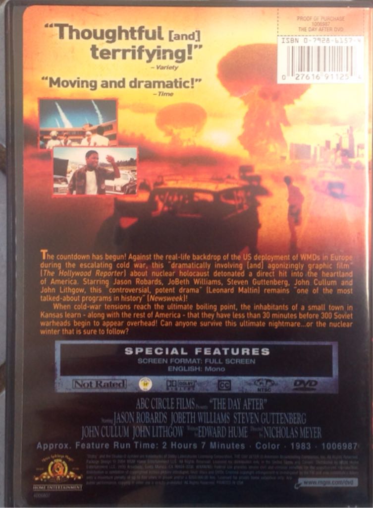 The Day After DVD movie collectible - Main Image 2