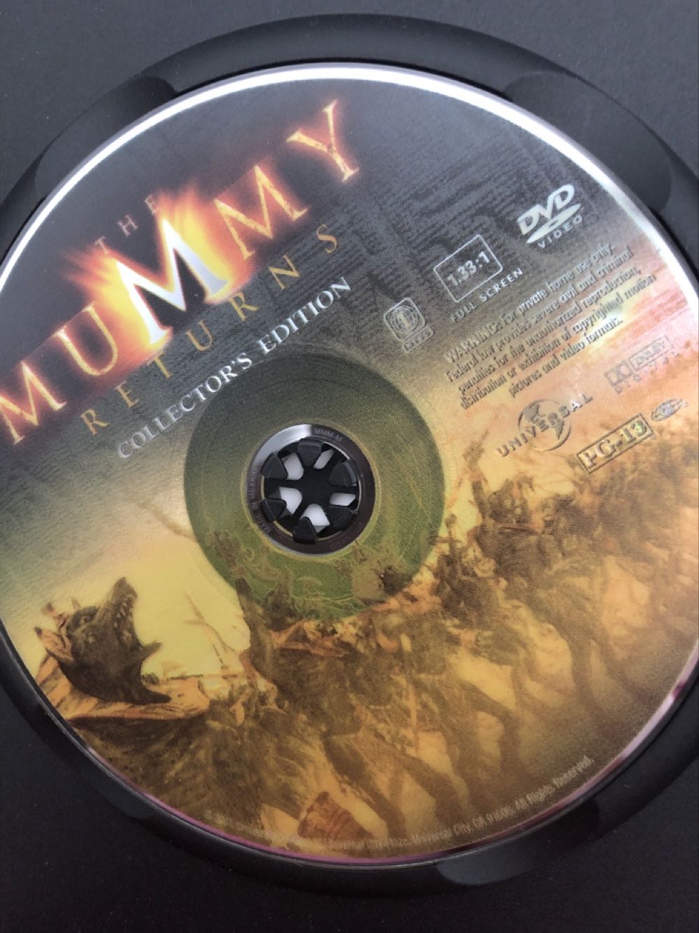 The Scorpion King VHS movie collectible [Barcode 09629929] - Main Image 3